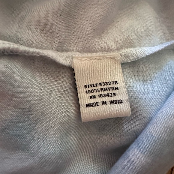 Caffe Marrakech Tie Dye Button Down Shirt Large - Picture 4 of 4